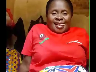 African matured black hairy pussy showing her pussy in uniform